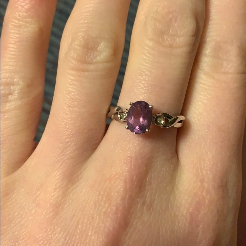 Amethyst Ring February Birthstone